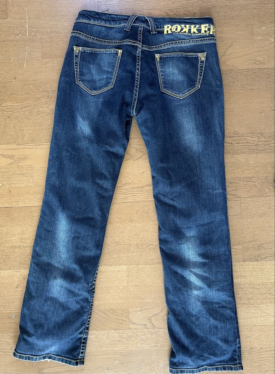 Rokker Jeans: Schöne Rokker Motorrad Jeans Hose – Usato da Bellwald venduto da Lupo539 1