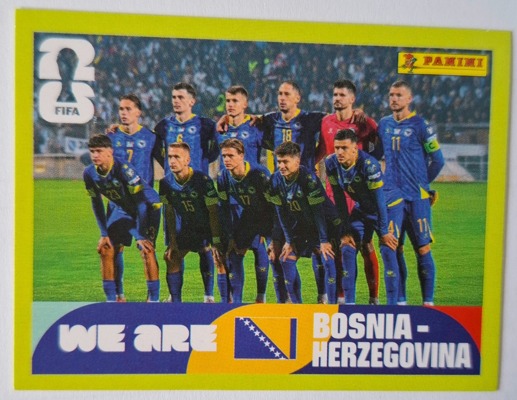 Panini Carte collezionabili: WM 2026 Paninibild Nr. BIH13.. – Nuovo (secondo la descrizione) da Rotkreuz venduto da keerthdi 2