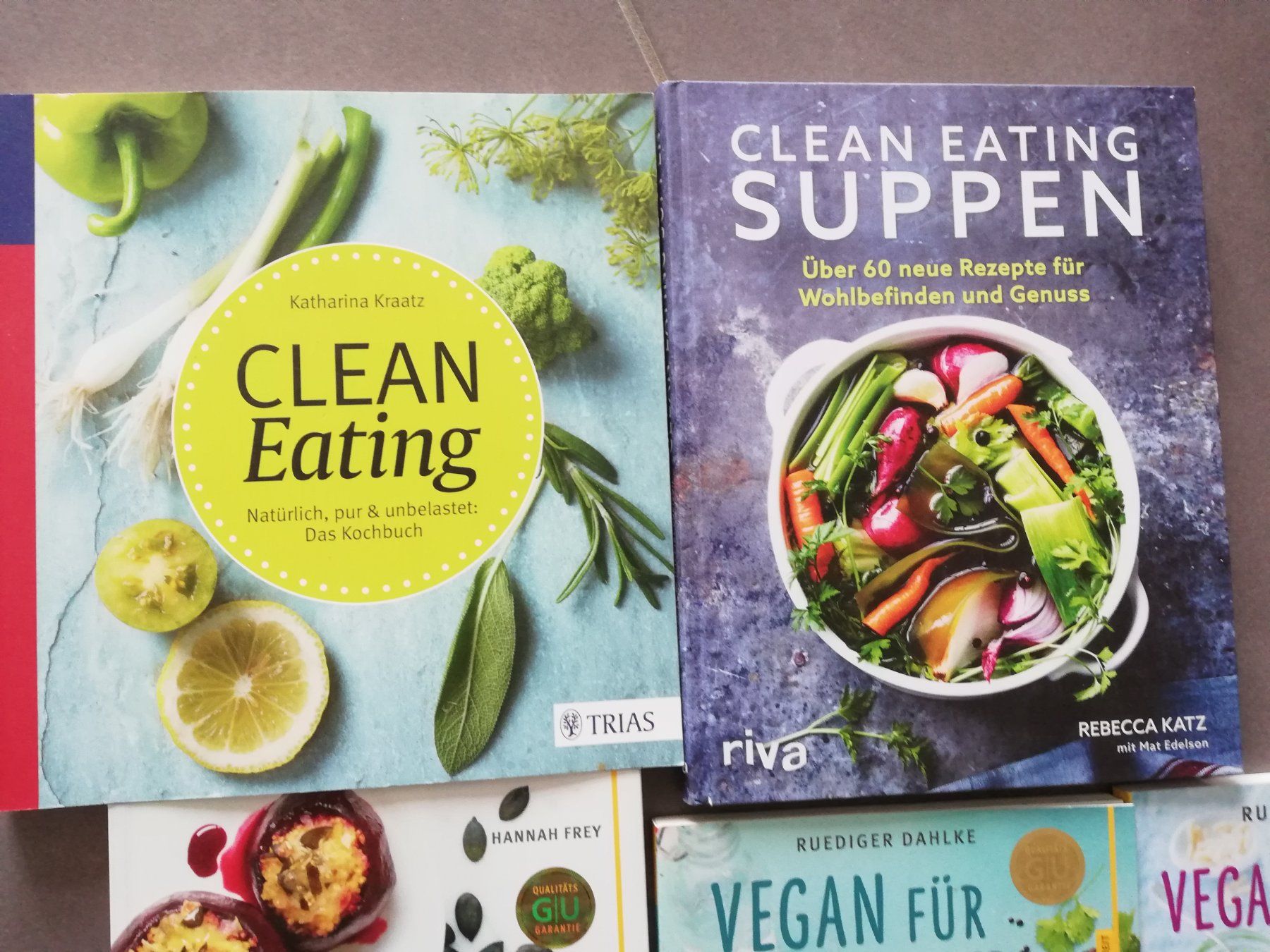 Libri: Vegan, Clean eating Bücher 5Stück – Usato da Untersiggenthal venduto da Marlen59 1