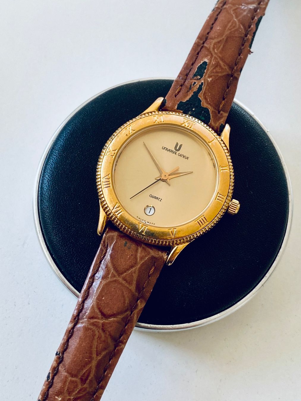 Universal Genève Orologi: Universal Geneve ref. 518.851 gold plated – Usato da Küsnacht ZH venduto da Pedramy