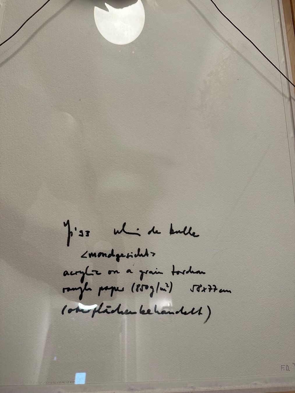 Poster & Bilder: (KOPIE) Mondgesicht – Gebraucht aus Domat/Ems von benolini 1