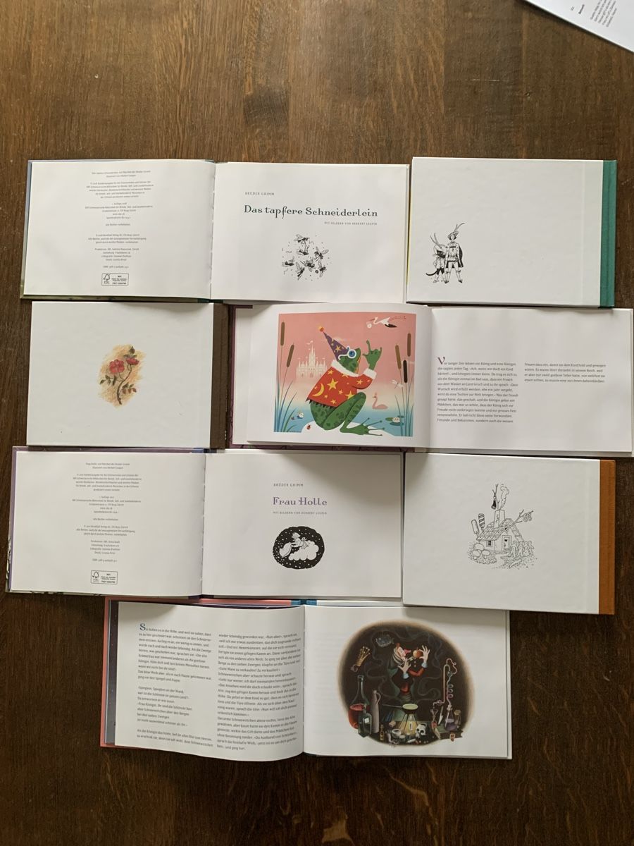 Livres: 7 Gebrüder Grimm Märchenbücher – D'occasion à Egg b. Zürich par ohtannenbaum 1