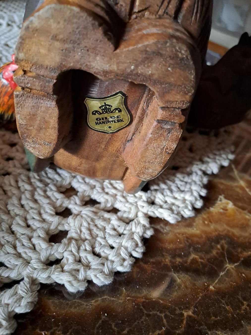 Tutte le decorazioni: holzhähne. OSTERDEKO – Usato da Ardez venduto da hui_kkb6 1