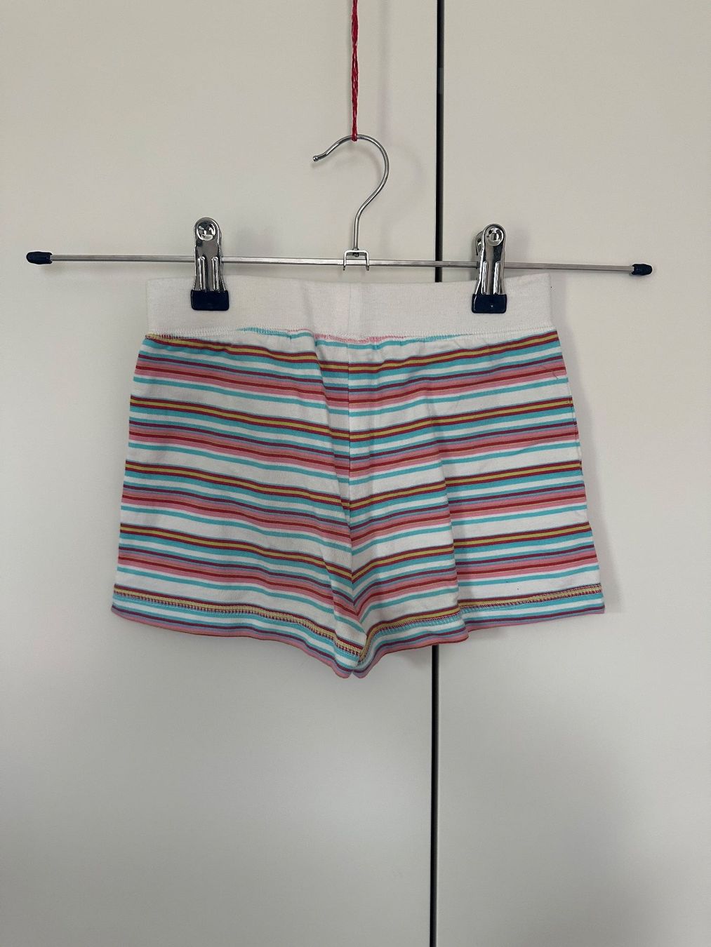 Hosen: Gestreifte Sommershorts, Grösse 116, – Gebraucht aus Wagenhausen von vintagesecondhand 1