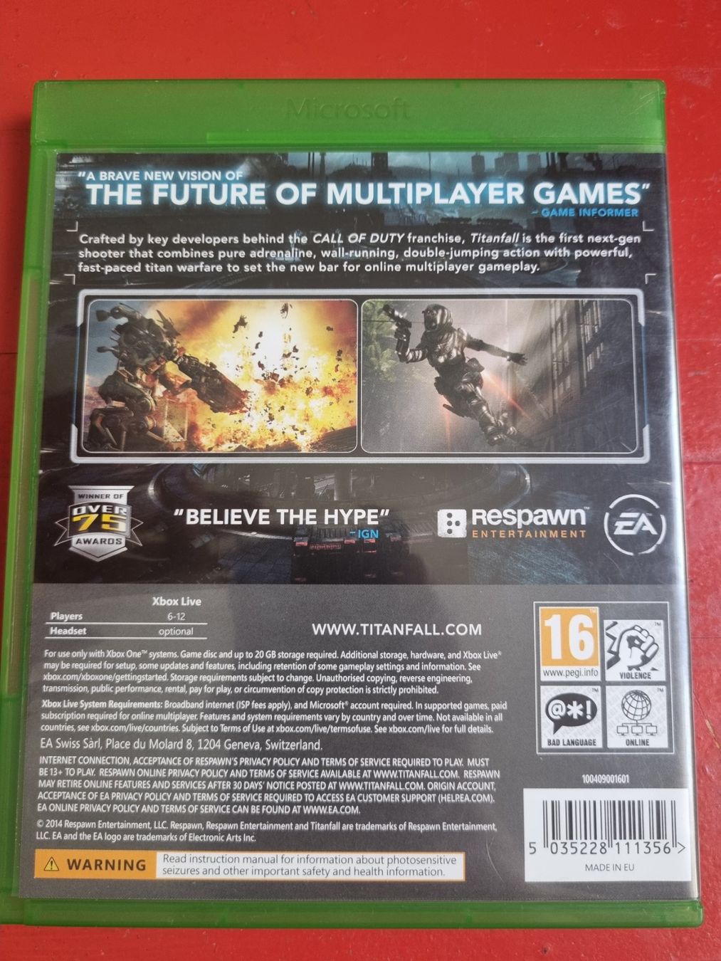 Microsoft Spiele: Titanfall Xbox One – Gebraucht aus Pollegio von Isaiaaaa96 1