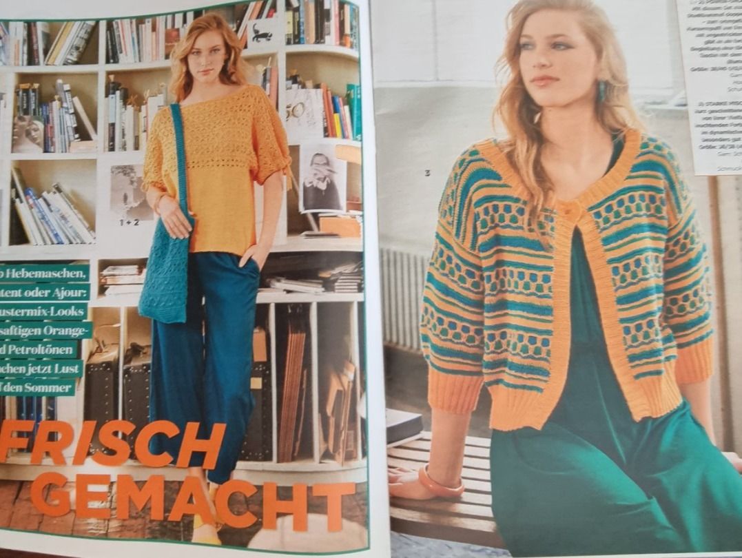 Riviste & Magazine: Strickheft Sabrina 4/23, Strickjournal – Nuovo e nell'imballaggio originale da geroldswil venduto da Gumball1 2