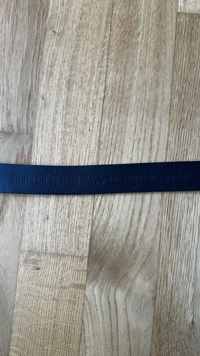 Closed Cinture: Closed Leather Belt, Hook Buckle, Size 85 – Usato da Luzern venduto da ida_hv2y 5