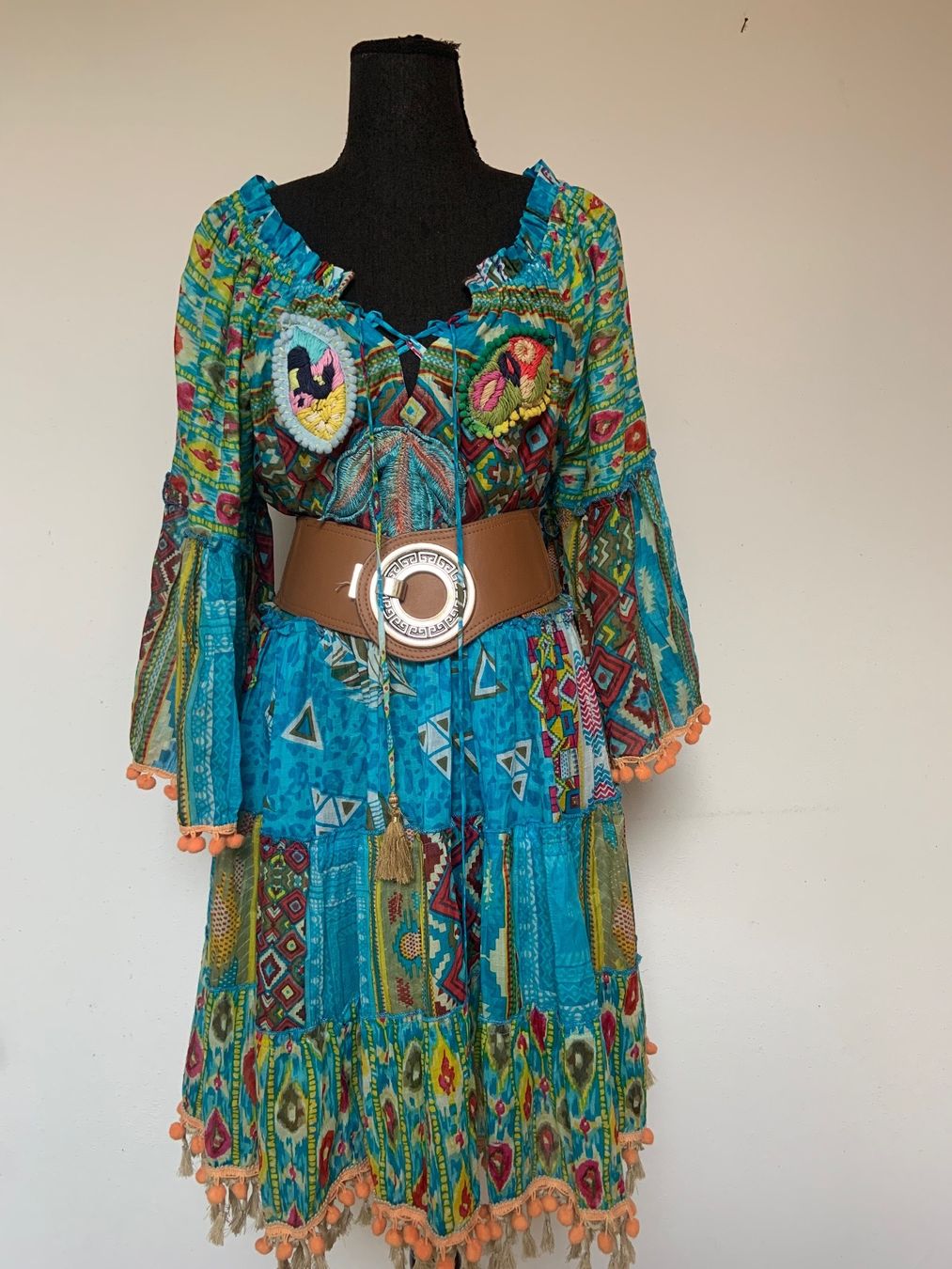 Kleider: Boho Stufenkleid im Positano Style – Neu (gemäss Beschreibung) aus Sigriswil von ck56 1