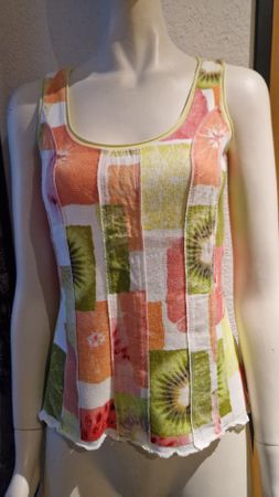 "Marc Cain" Top- Marke, Gr. M, Sommerlich, neuwertig 🍉🍋🍊