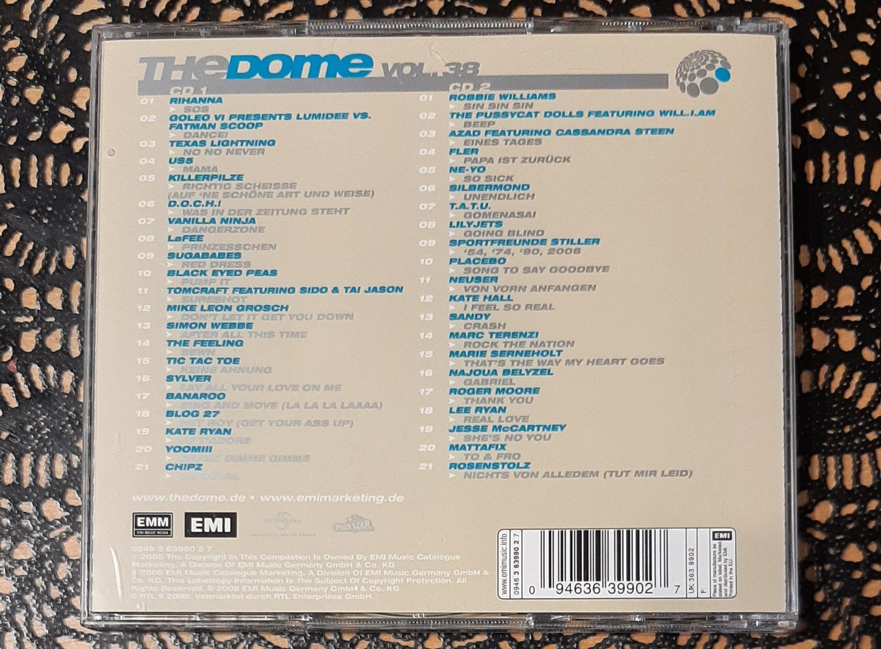 CDs: The Dome Vol. 39, Doppel-CD 2006, Hit Compilation, Sampler – Gebraucht aus Amriswil von Celini3 1