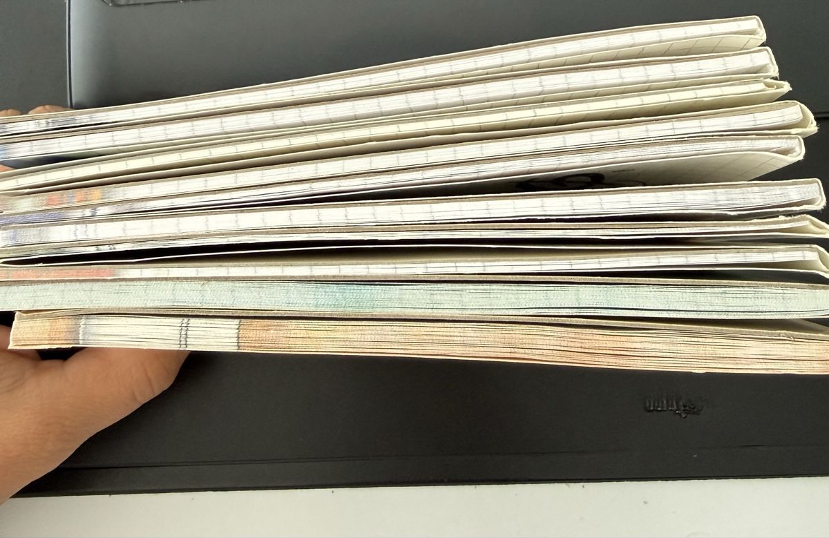 Schreibblöcke: Diverse Diddlblöcke – Gebraucht aus Langenthal von roux 1
