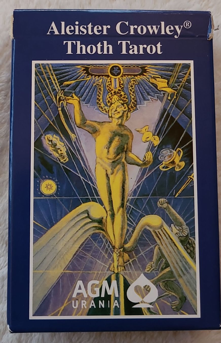 Jeux: Aleister Crowley Thoth Tarot Deck  – D'occasion à Horgenberg par Klatschmohnmaria