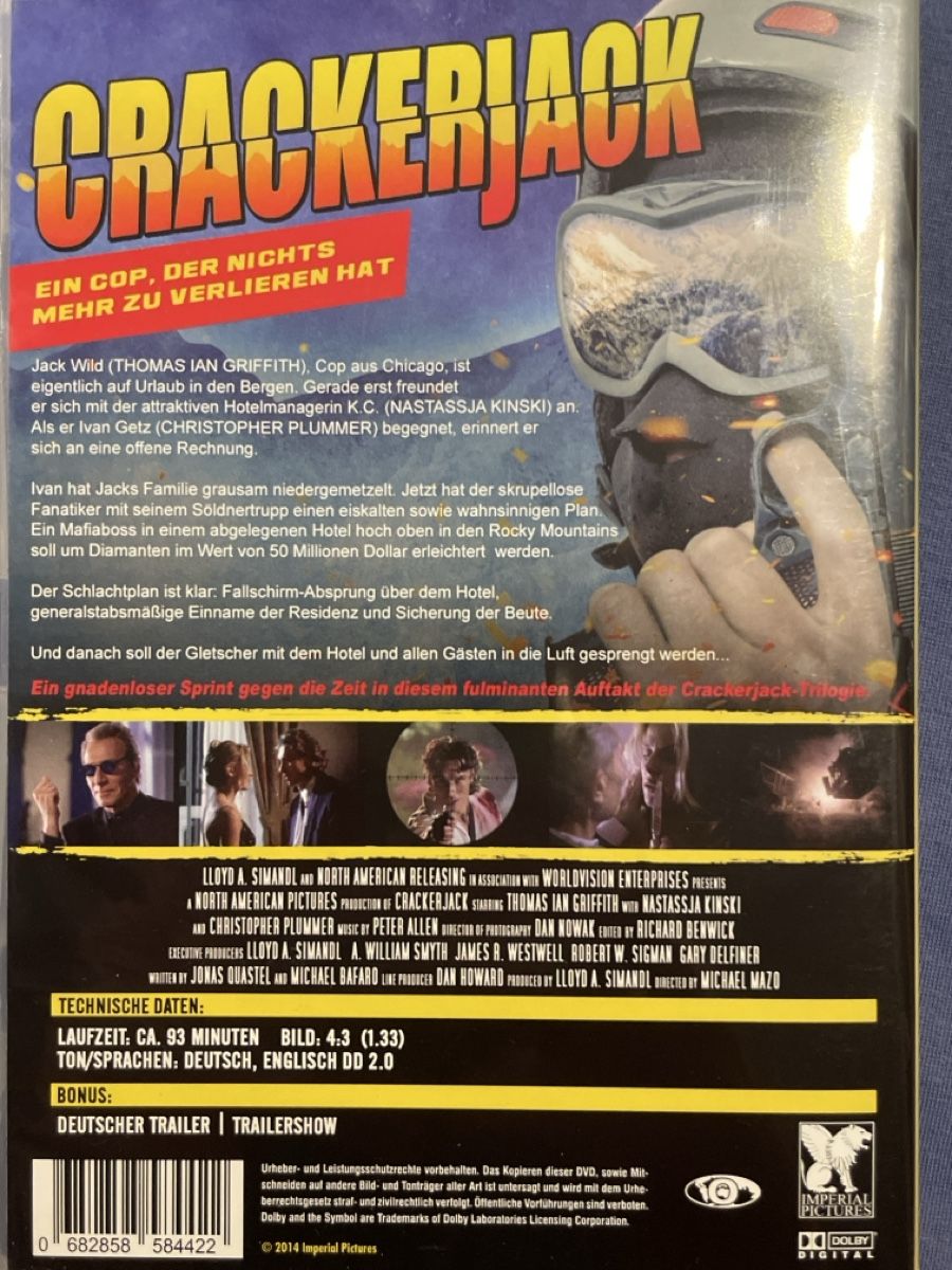 Tutti i DVDs: Crackerjack  (1994)  selten! – Usato da Waldenburg venduto da Mimily33 1