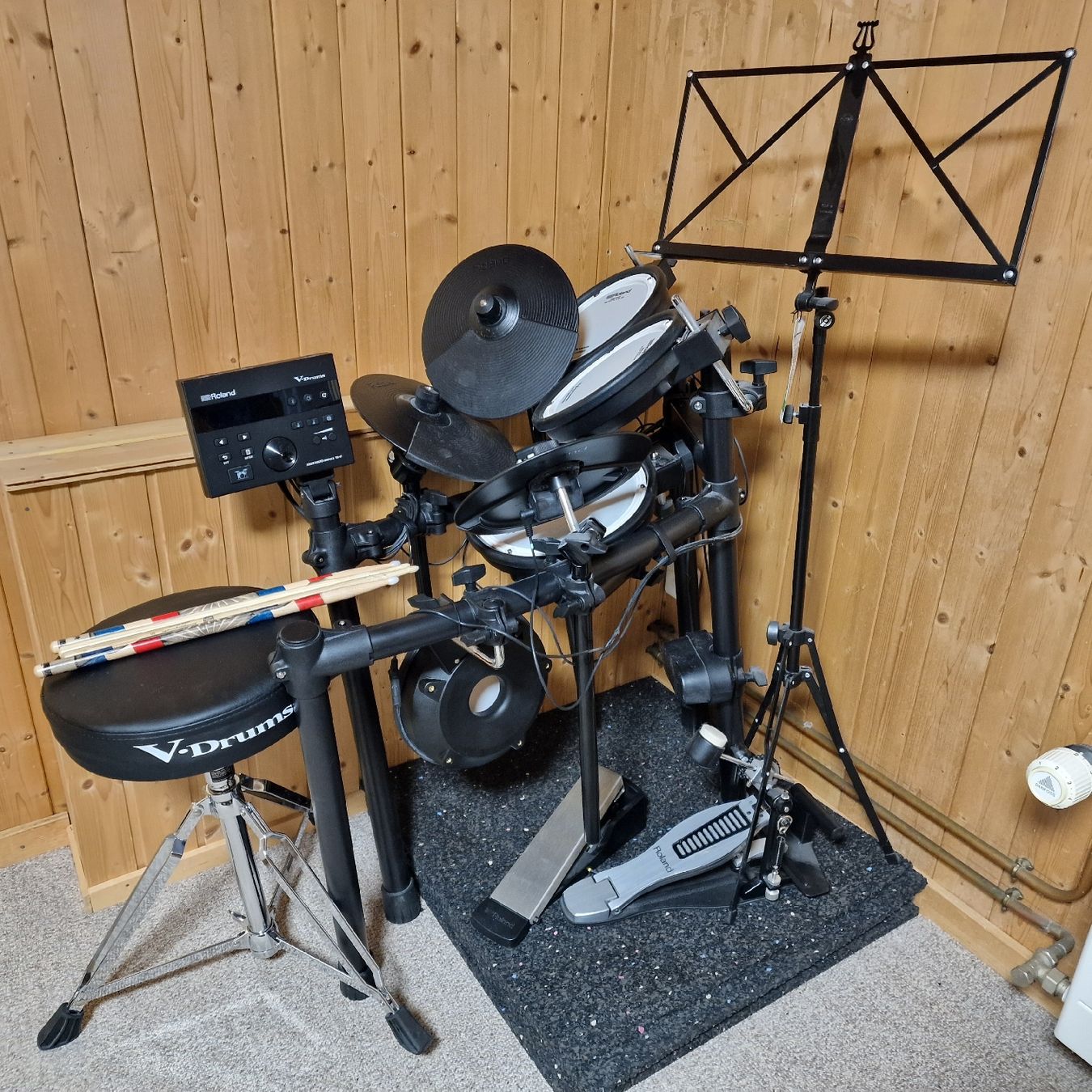 Roland Musikinstrumente: Roland V-Drums TD-07 E-Drum Set – Gebraucht aus Zuzwil BE von Fiu 3