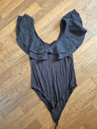 Anna Field black summer body top size S/M