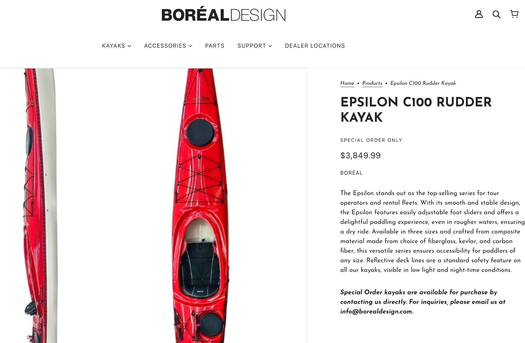 Barche: EPSILON C100 KayaK – Usato da La Sarraz venduto da bar_kxt7 5