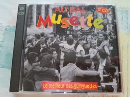 Cd Au bal Musette - Le meilleur de Guinguettes 2 Cds