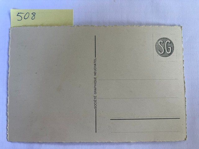 Cartoline postali: alte Ansichtskarte Grimsel-Stausee – Usato da Niederwil AG venduto da dahu75 1