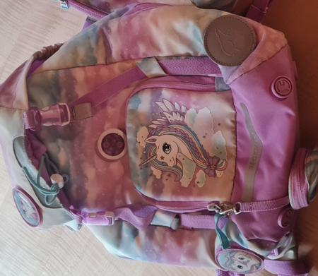 Beckmann Schulrucksack Einhorn