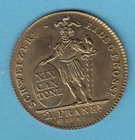 Appenzell AR -- 2 Franken 1812 Messing - NP