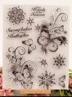 Silikonstempel Nr.557, Schmetterlinge