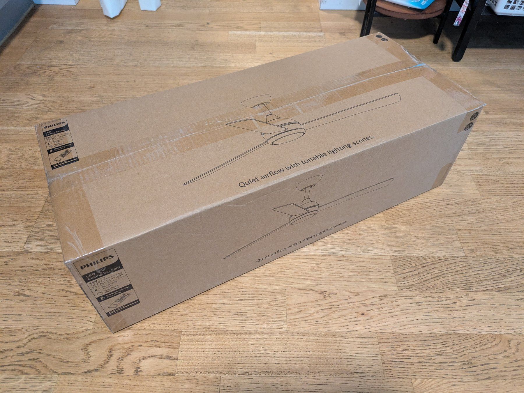 Philips Ventilateurs: Deckenventilator Philips Civx LED neu ungebraucht – Neuf avec emballage d'origine à Zug par iva_vcb9