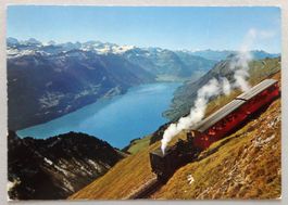 Brienz-Rothorn-Bahn auf Talfahrt