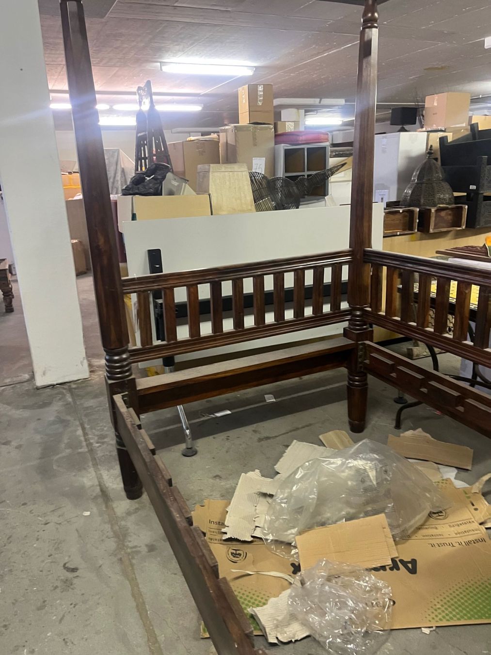 Letti: Marrokanisches Himmelbett | LIQUIDATIONSVERKAUF – Nuovo (secondo la descrizione) da Cham venduto da mjg1901 5