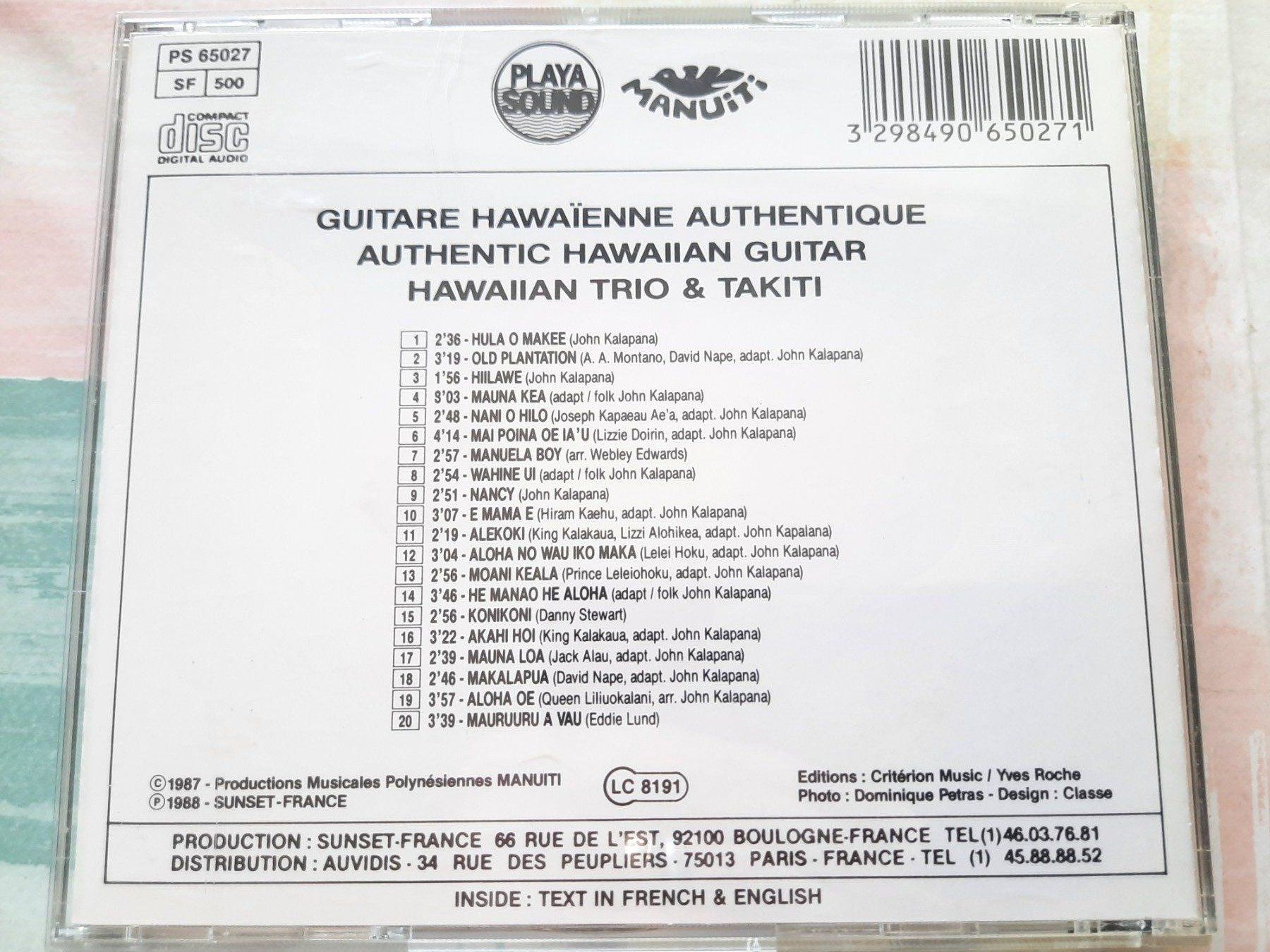 CDs: CD  Guitare Hawaienne Authentique – Gebraucht aus Pully von bro_n52j 2