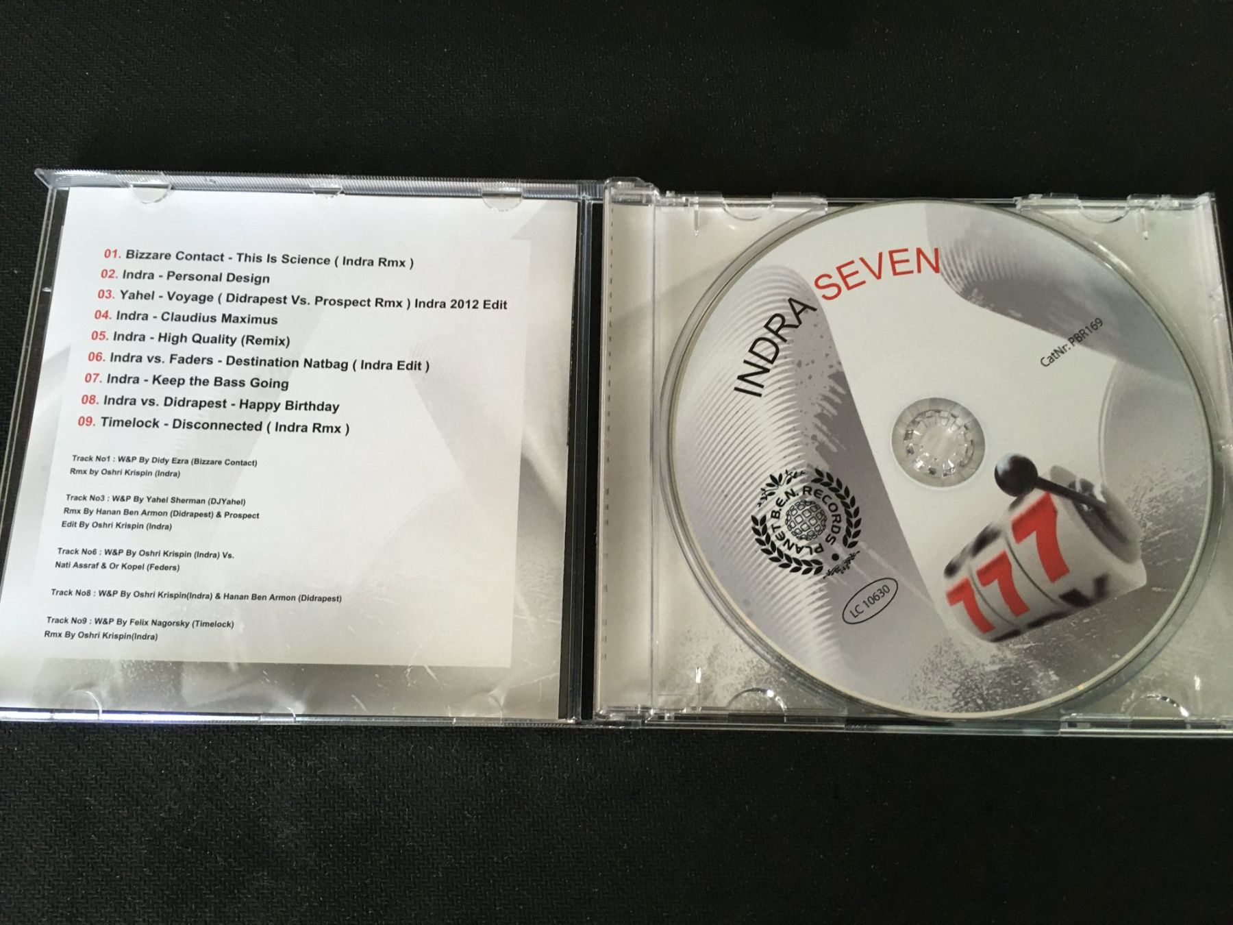 CD: Indra - Seven -CD- – Usato da St.Gallen venduto da MedienJoe 1