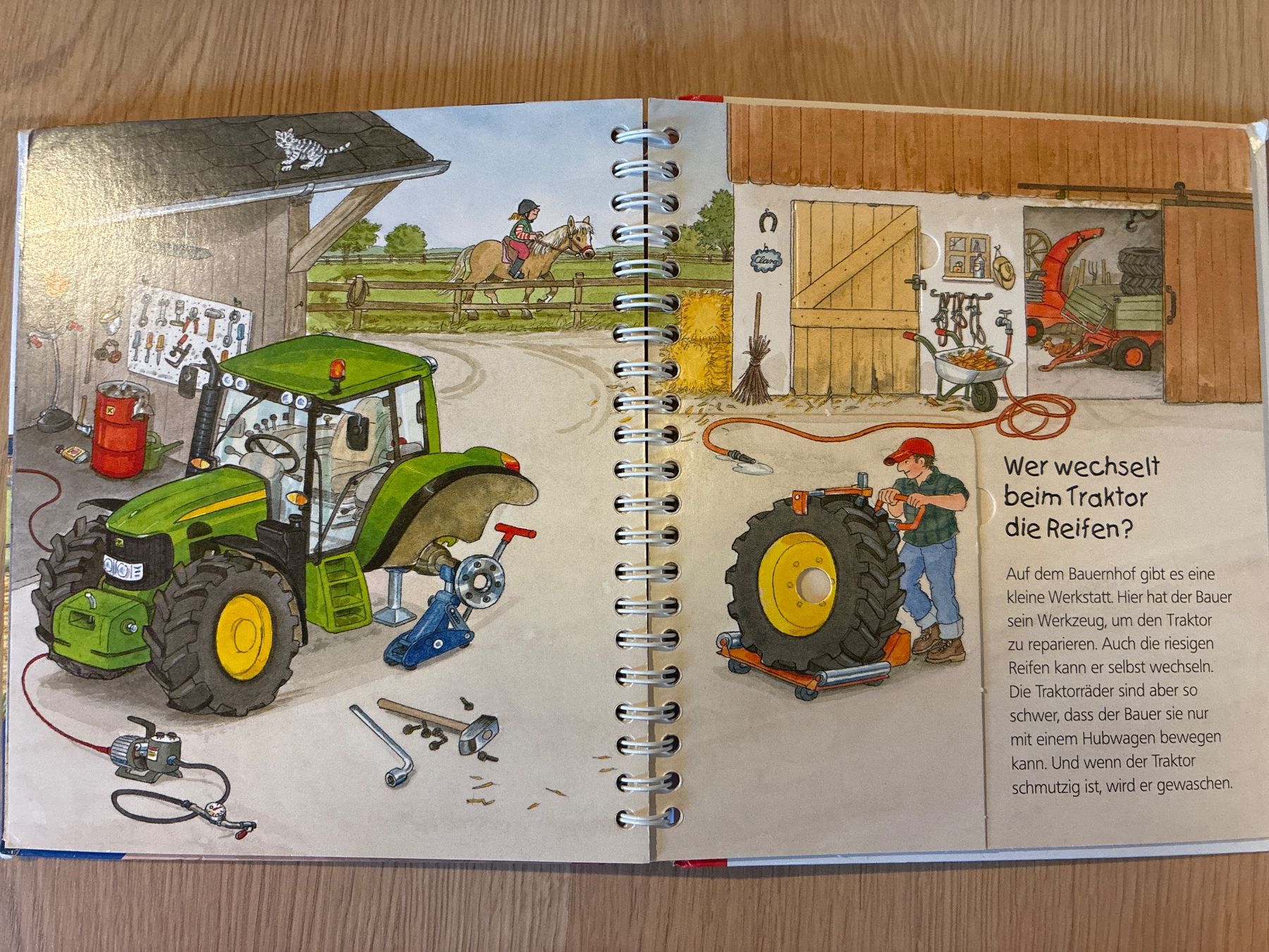 Libri: Der Traktor, Ravensburger, wieso, weshalb, warum junior – Usato da Eggenwil venduto da mic_b5l2 3
