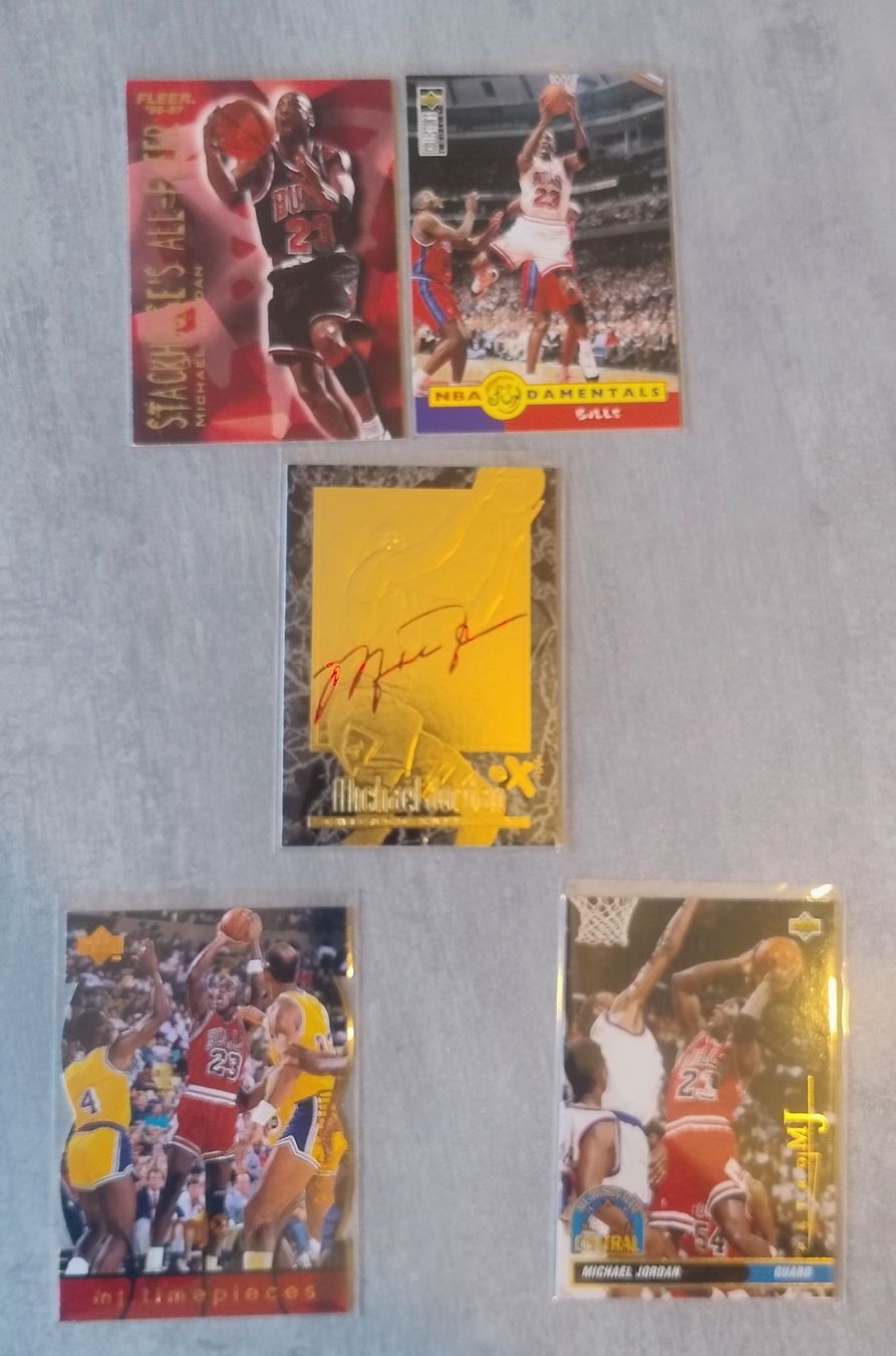 Nba Carte collezionabili: NBA 4 cartes Michael Jordan  – Nuovo (secondo la descrizione) da Martigny venduto da julionix