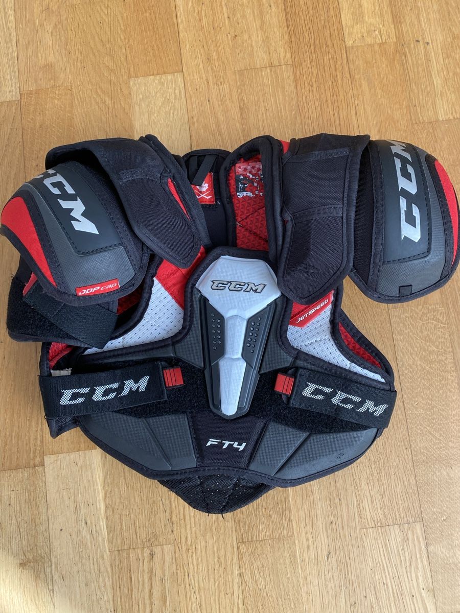 Ccm Protezioni & Imbottiture: CCM JetSpeed FT4 Eishockey Brustpanzer, Gr. JR Medium – Usato da Tüscherz-Alfermée venduto da Dotti2