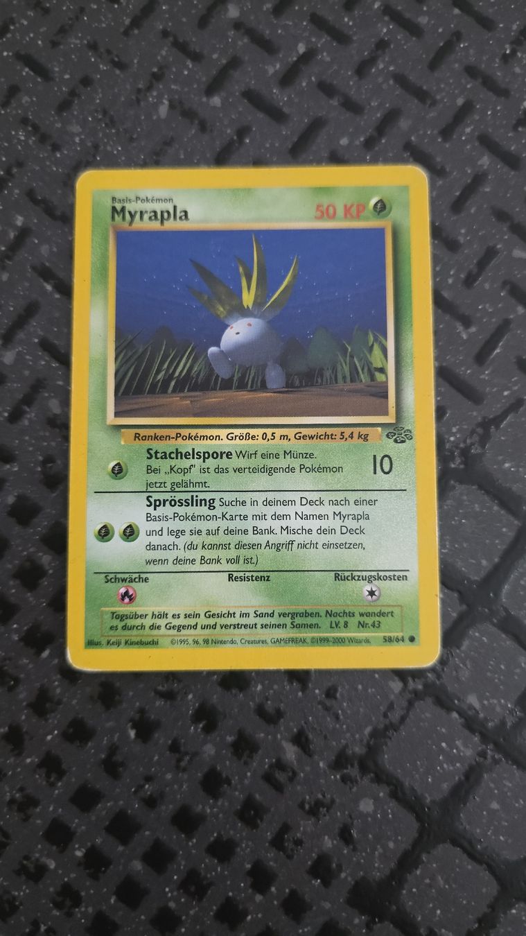 Pokémon Carte collezionabili: Myrapla's & Duflor (1999) – Usato da Rorschach venduto da Craint 1