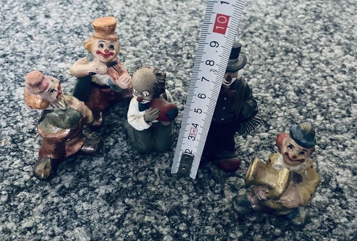 Figuren: Set 5 Clowns Sammelfiguren klein  – Neu (gemäss Beschreibung) aus Au ZH von Jaggy4 1