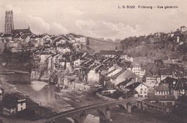 Fribourg - vue générale N° 5022
