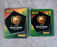 Euro 2004 Panini Pocket Album leer + Panini Pocket Pack