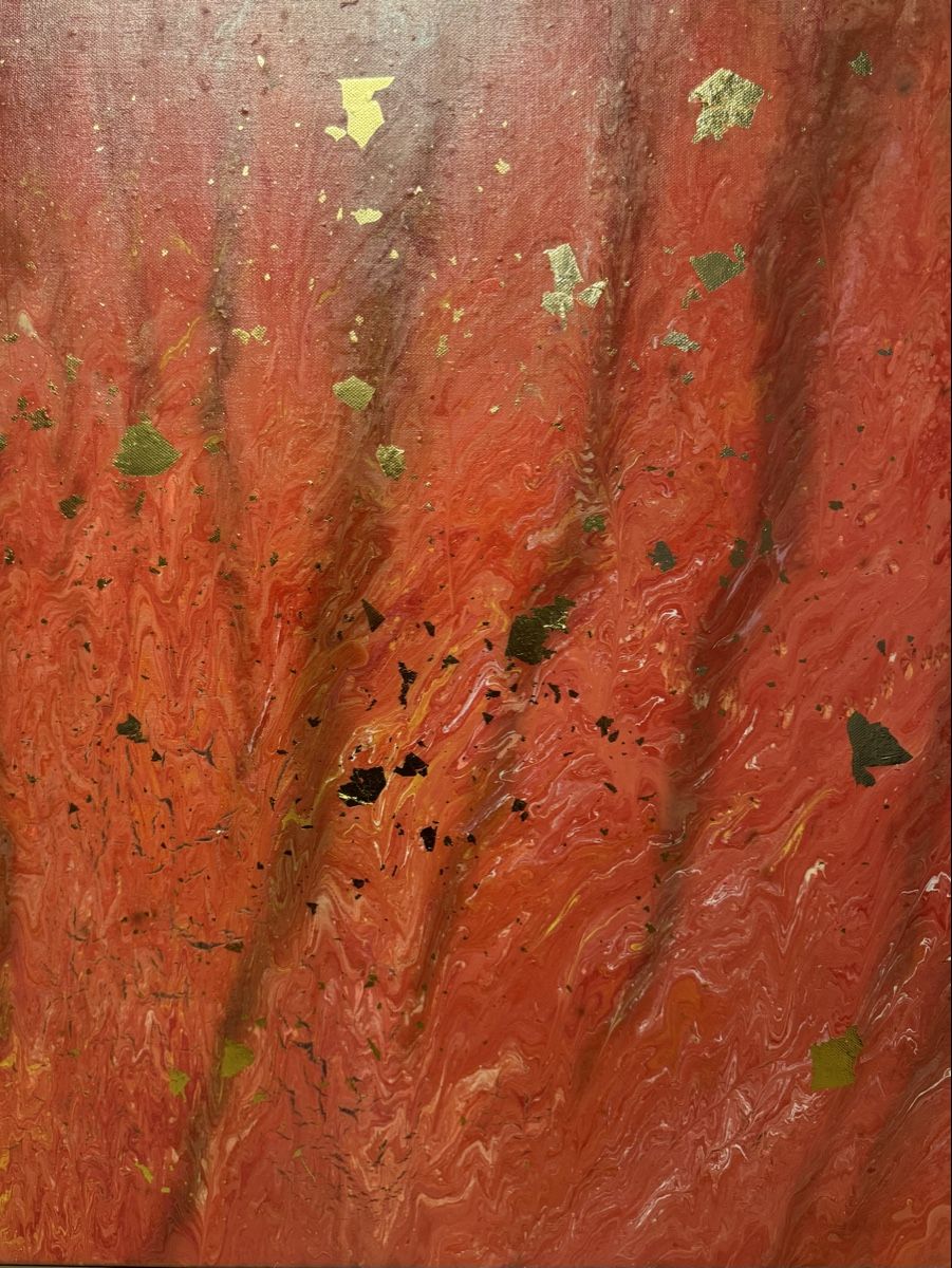 Dipinti: Abstrakte Leinwand Acryl Bild signiert  – Usato da Schlieren venduto da Freundlich02 2