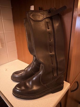 Stivali Moto/Equitazione Pelle - Made in Italy - Taglia 42