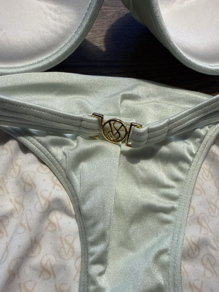 Victoria's Secret Badekleider & Bikinis: Bikini Victoria's Secret mint 34C Damen – Gebraucht aus Arbon von llaauraa 2