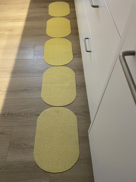 4x Duft-Schubladeneinlage Luxus Blätter, Jasmin, Rose, Ozean, Lavendel – Je 58x43 Cm