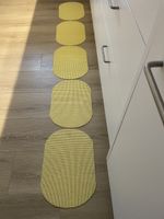 Tischset gummiert,Schubladeneinlage,basteln, Blumenuntersatz