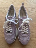 Caprice Damen Sneaker lila Leder Grösse 37