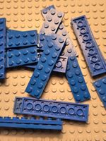 Lego 22x Platten 2x8 (3034) blau