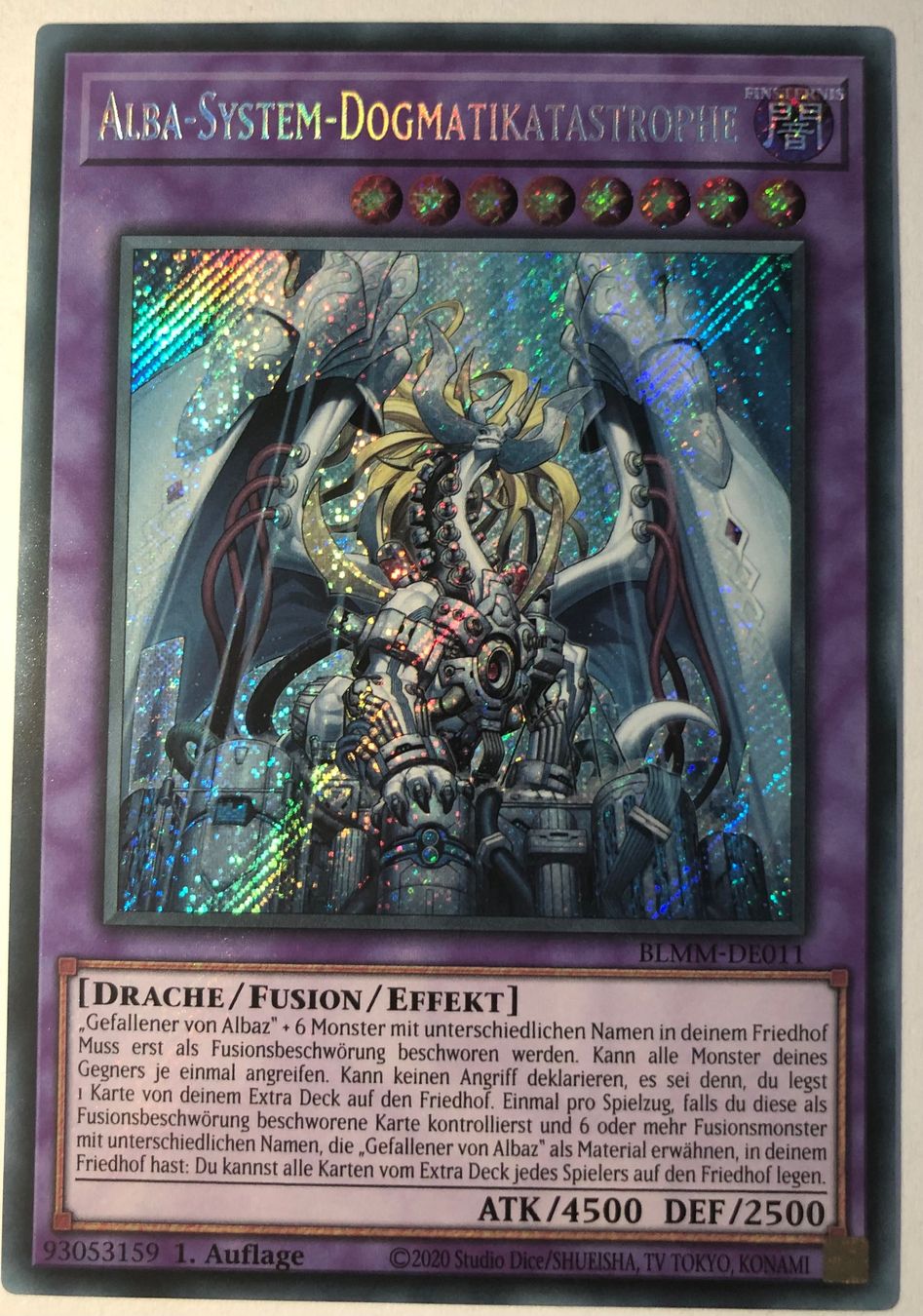 Yugioh Sammelbilder & Trading cards: YuGiOh Alba-System-Dogmatikatastrophe – Neu (gemäss Beschreibung) aus Altstätten SG von ChangeMaker