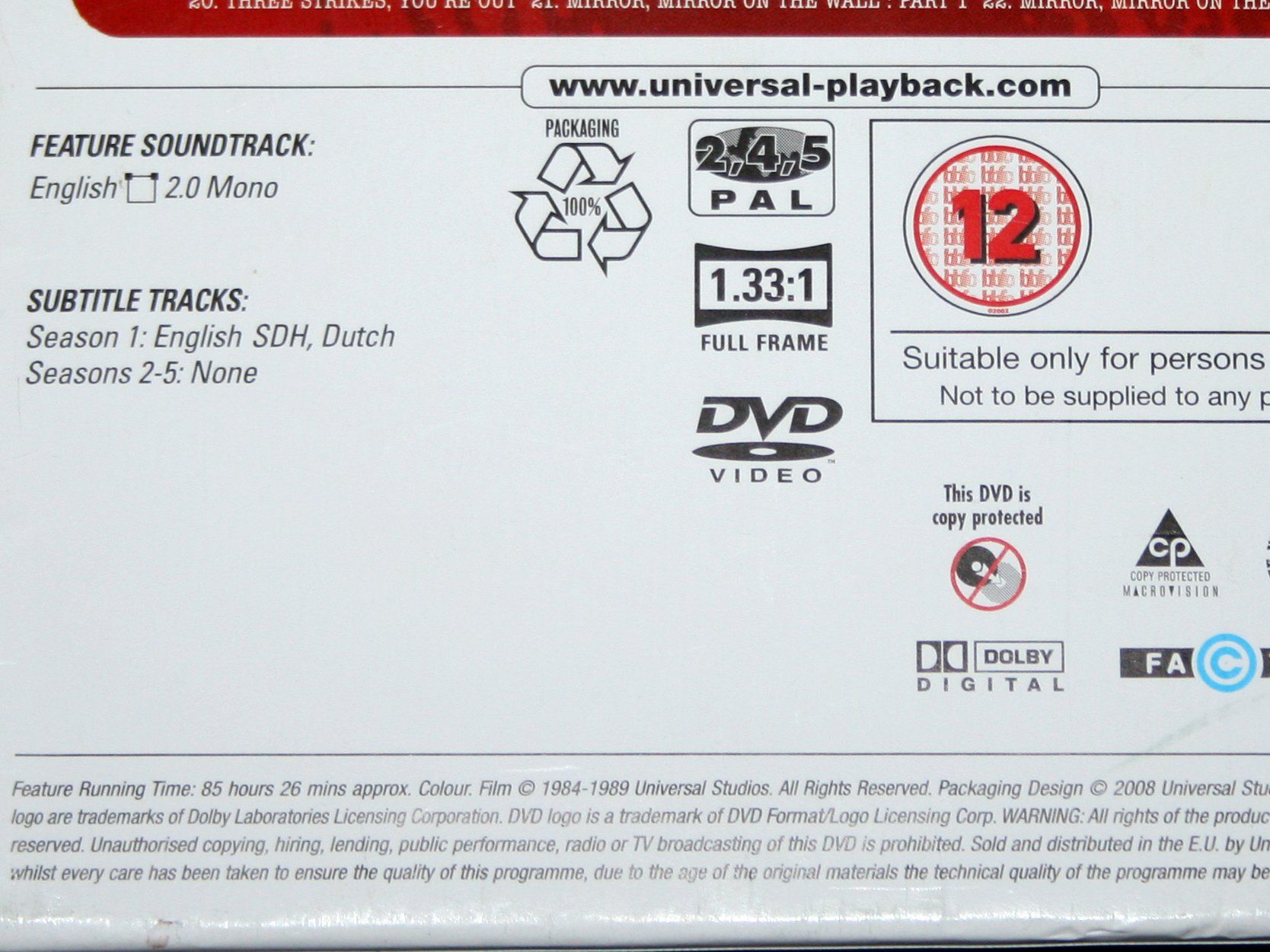 Tutti i DVDs: Murder She Wrote - Seasons 1-5 – Usato da Münchenbuchsee venduto da Chaoo 1