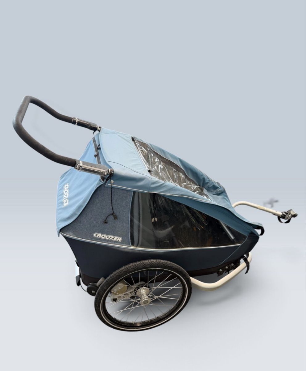 Croozer Remorques: Remorque vélo Croozer 2 places + poussette – D'occasion à Vessy par _Callidus_ 2