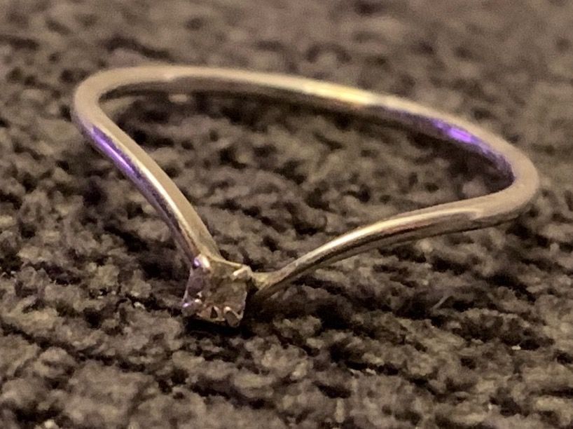 Anelli: Silberring vögeli-v (Ringgrösse.53) – Usato da Laufen venduto da belleskulptur 1