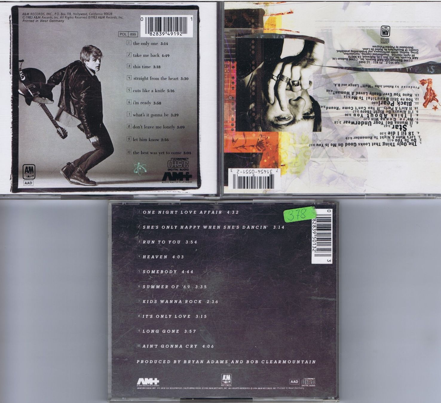 CD: Bryan Adams - Auswahl an CDs: CHF 3.90/CD – Usato da Unterengstringen venduto da Lastchance 1