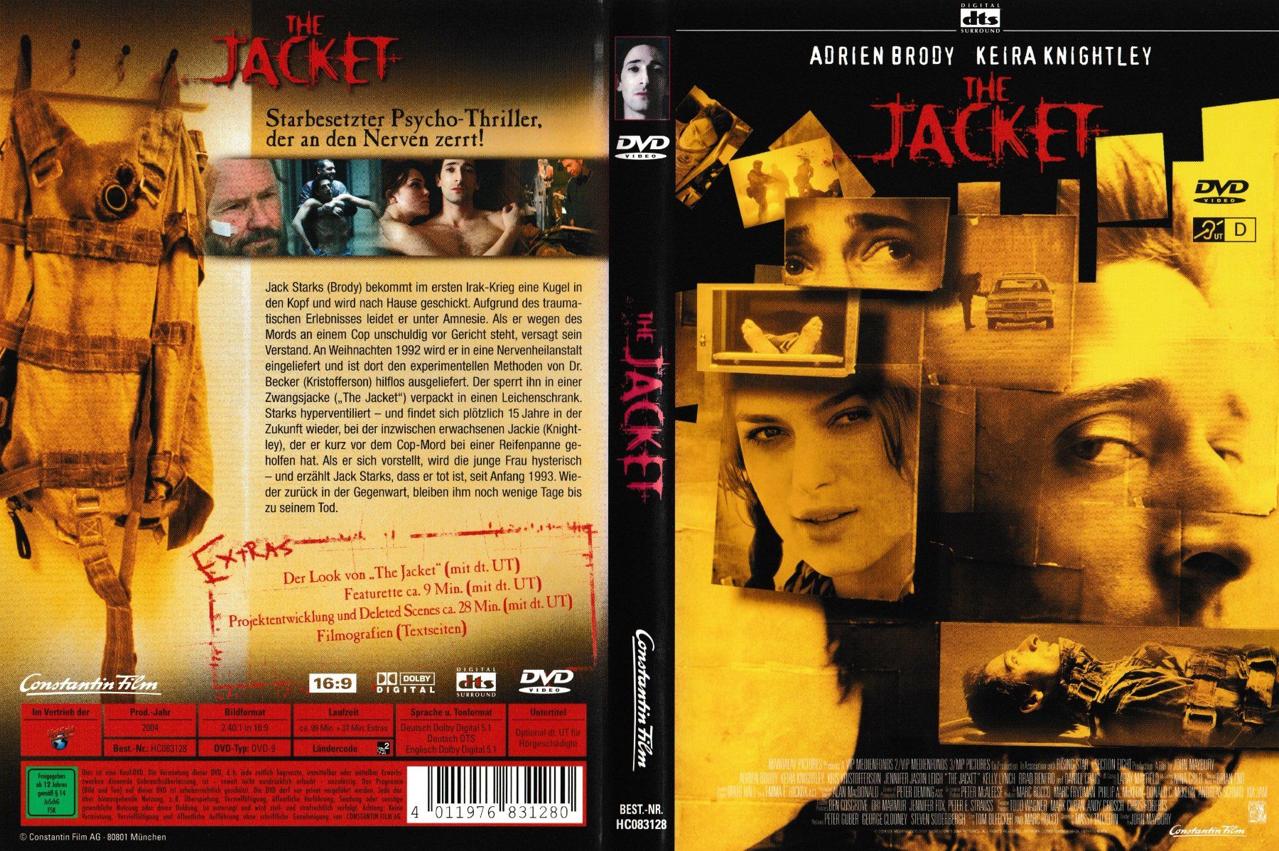 Tutti i DVDs: DVD - The Jacket – Usato da Langnau am Albis venduto da MediaRescuerKeLoX